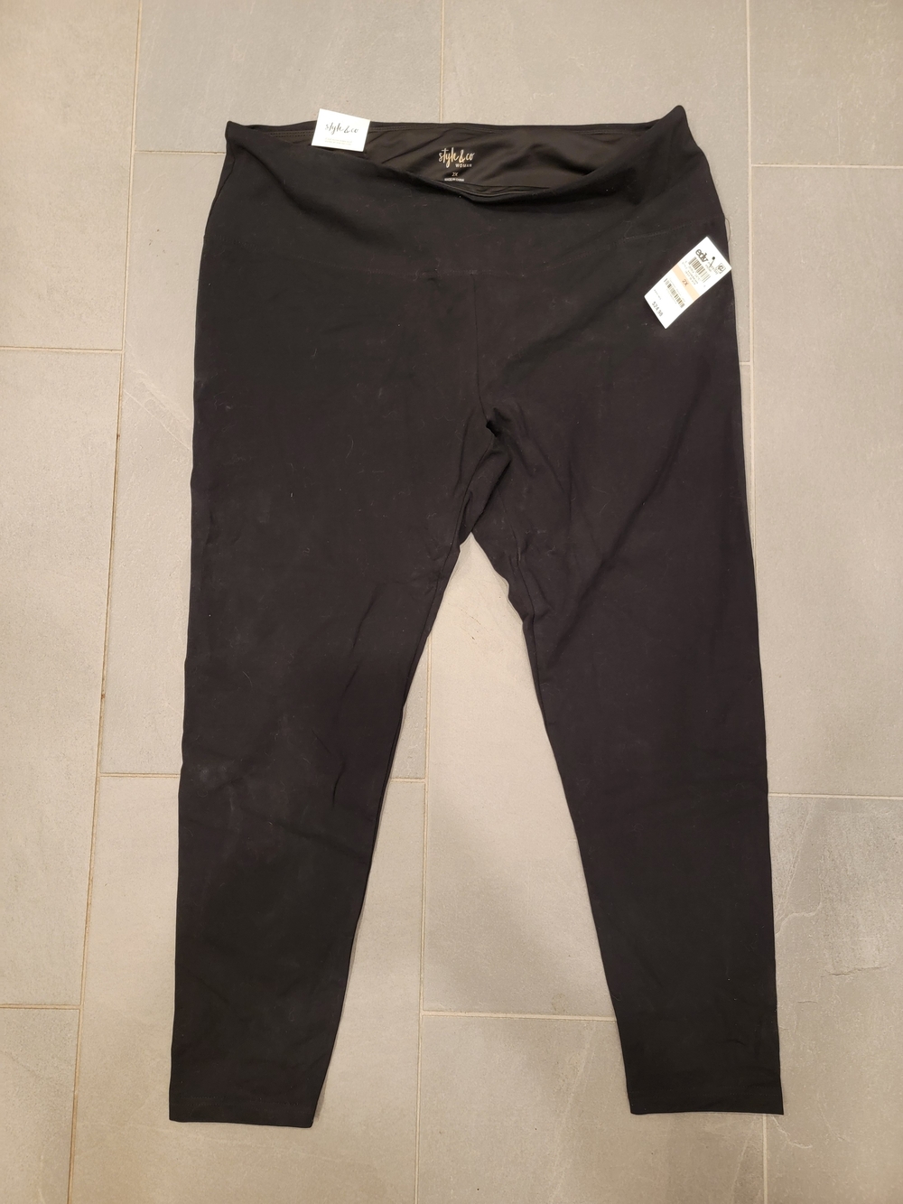 Stylish Black Kids Leggings - High Rise Comfort